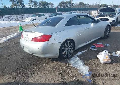 2010 Infiniti G37 z USA, uszkodzony, nr VIN JN1CV6FE0AM351427